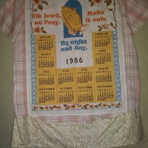198 jeaniemade scrapwear size Large top